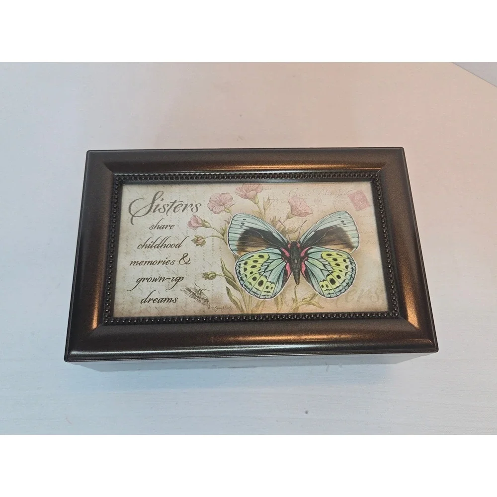 Carson Home Accents Sister Music Box Sisters‎ Share Childhood Memories Keepsake